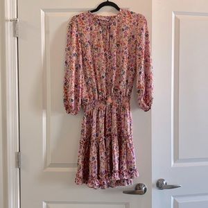 Lovestitch pink floral dress. Size small